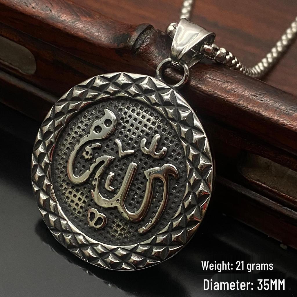 2024 Spring European American Fashion Titanium Steel Men's Pendant