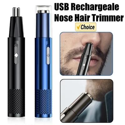Elektrický zastřihovač chloupků v nose Muži Holicí strojek na chloupky v nose Clipper Holicí nůžky na holení Přenosný automatický zastřihovač nosu a uší