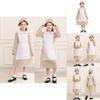 Halloween Childrens Farm Girl Costume With Cotton Blend Fabric For Stage Performances