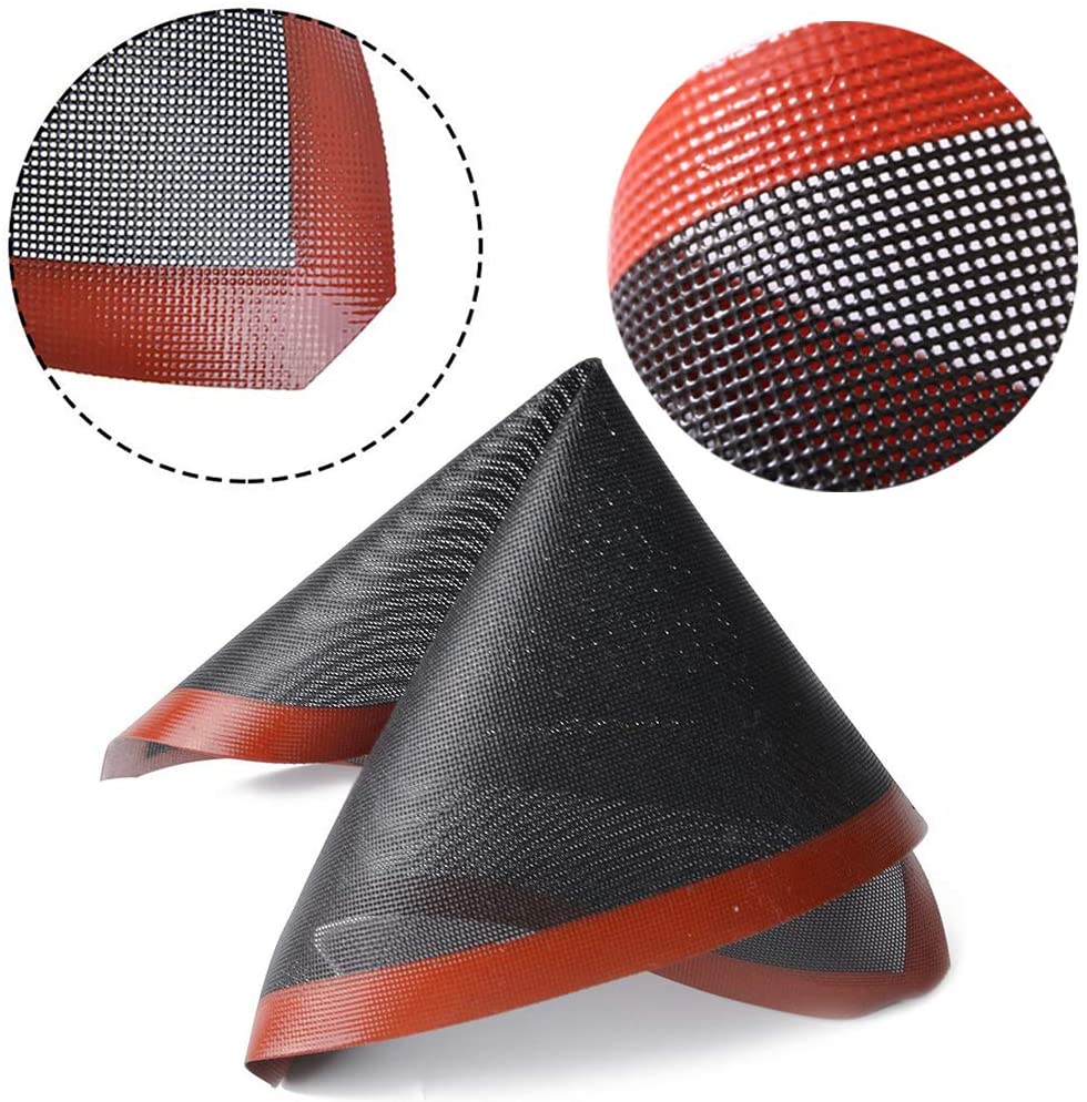 2 st Non-Stick Bakform Glasfiber Ugnsmatta Kakmatta Silikon Bakunderlägg Bakning Konditoriverktyg