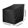Outdoor Patio Rocking Chair Cover Yard Furniture Supplies Lawn Lounge Protector Cover For Homeowners Apartment Balcony Summer