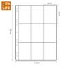 Italife Ita Bag Badge Card Sheet Pages Women Anime Backpack Badges Favorites Page For Keychains Pins ItaBag Accessories H328