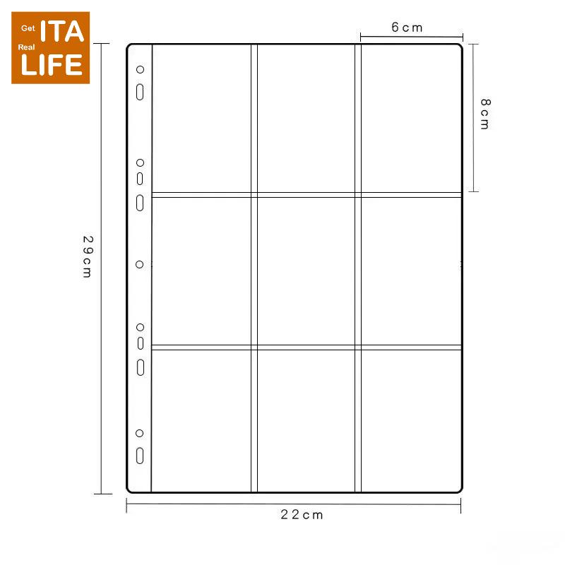 Italife Ita Bag Badge Card Sheet Pages Women Anime Backpack Badges Favorites Page For Keychains Pins ItaBag Accessories H328