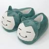 Chinelos de Inverno para Interior para Crianças - Pokémon Snorlax, Squirtle, Eevee