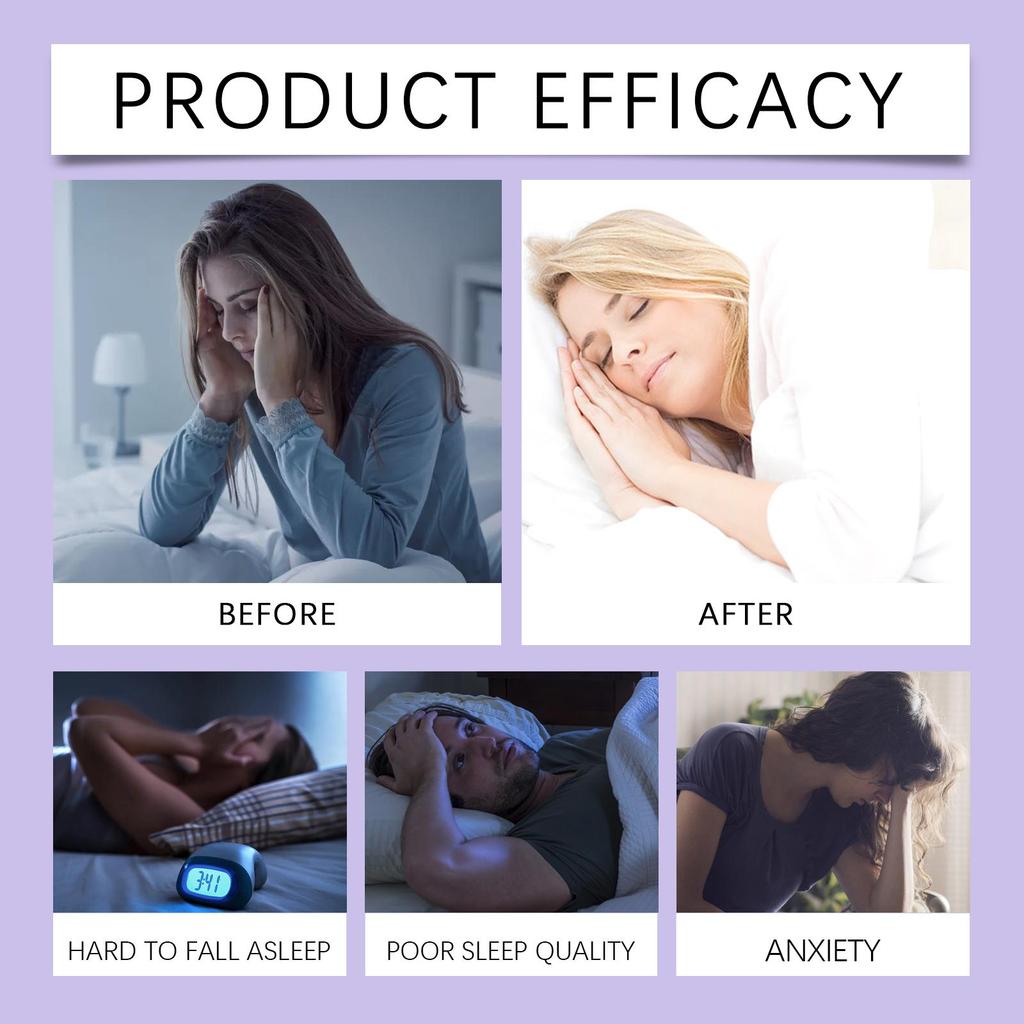Lavender Deep Sleep Pillow Spray 100ml Relieve Stress Anxiety Help Sleep Fresh Spray
