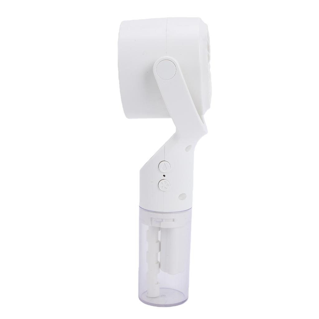 Handheld Misting Fan USB Rechargeable Portable Mist Fan with Water Tank for Outdoor Travel Makeup Camping Home Office