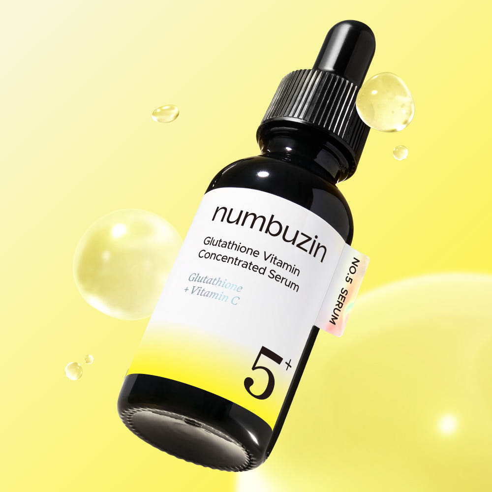 numbuzin No.5 Glutathione C Dark Spot Ampoule 30ml Korean Brightening Toning Facial Serum