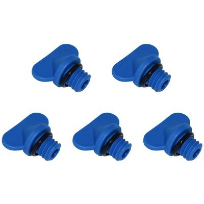 5 Pack Manifold Engine Block Drain Plug Kit for Sierra 18-4226 Mercruiser 22-806608a02 GLM 13992