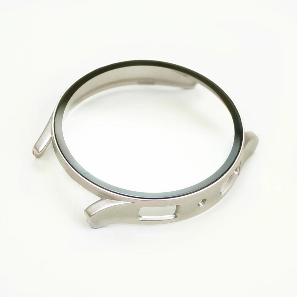 Glass+Case for Samsung Galaxy Watch 7/6/5/4 44mm 40mm Tempered cover Full PC bumper screen protector Galaxy watch FE Accessories