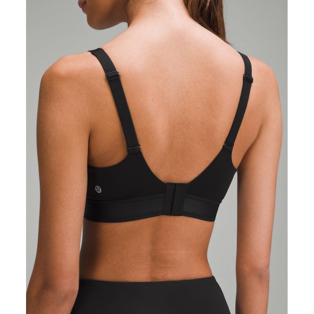 Lululemon Super Soft ADjustaBle Recovery Bra  Light Support  B D Cups Black