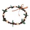 Hawaiian Kukui Nut Lei Necklace Elegant Fashionable Hand Crafted Graduation Shell Kukui Nut Lei Necklace for Graduation