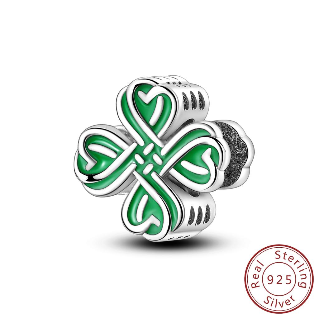 100% Copper Charms Bead Fit Original Bracelet Cz Inlaid Zirconium Pendent Dangle For Women Diy Jewelry Gift