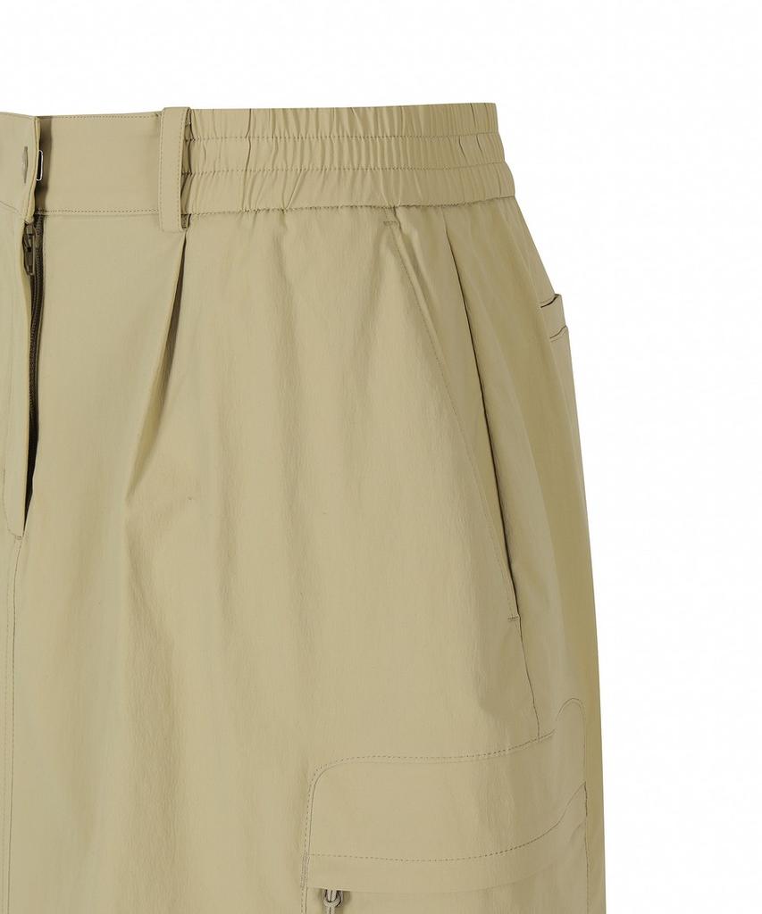 DISCOVERY EXPEDITION Freshvent Women'S Bermuda Cargo Skirt (L/Beige)
