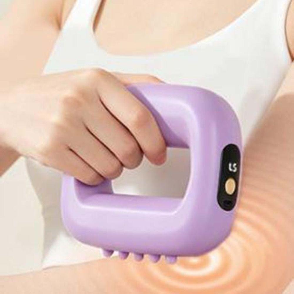 Adjustable Speed Electric Fascia Massage Ring Muscle Handheld Massager Deep Tissue Massage