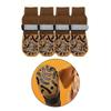 4pcs Novelty Holidays Warm Socks Puppies Stockings Festives Canine Footwear for Small Breeds And Cats