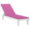 Lounge Chair Cushion Pink Oxford Fabric
