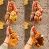 Cute Cartoon Silicone Capybara Keychain Stress Relief Toy Perfect For Gifting