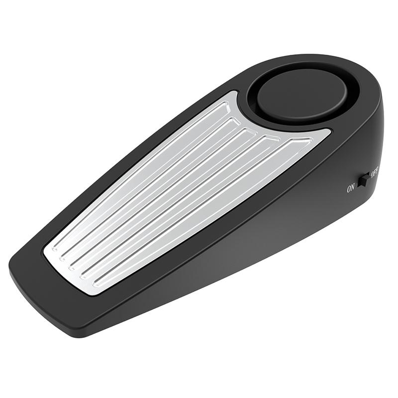 

130 дБ Дверной стопор-сигнализация Портативное обнаружение безопасности Для дома Клиновидный дверной стопор Система оповещения Самооборона