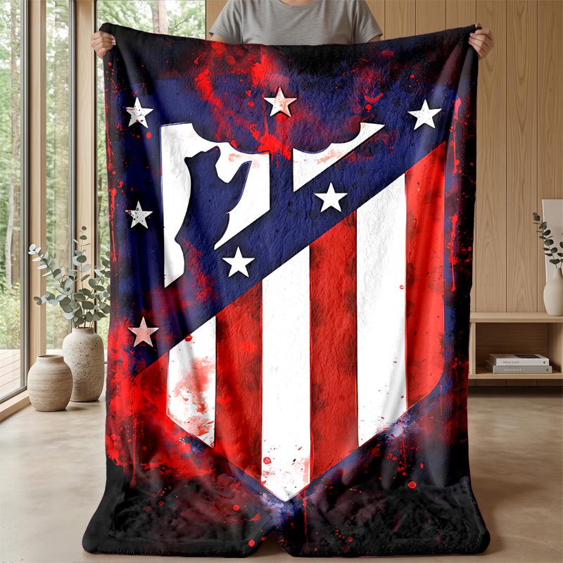 Athletic Bilbao Neon Sign - Theme Blanket Soft Flannel Blanket Plush Throw Blanket Cozy Sofa Bed Blanket for Home Decor