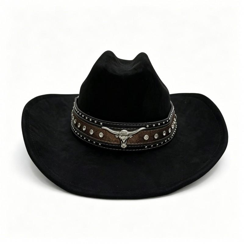 Wide Brim Retro Cowboy Hat Women Men Sun Protection Outdoor Travel Vintage Panama Style