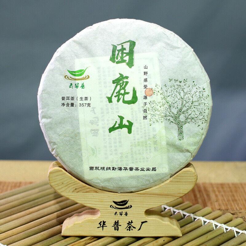 

Чай Yunnan Menghai Puerh Sleepy Deer Mountain Сырой пирог с семью семенами 357g/12.59oz