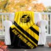 BSC YOUNG BOYS Flannel Blanket Soft All-Season Throw, Design for Camping, Car Travel, Hiking Sofa, Bed, Office Perfect Gift for Parties