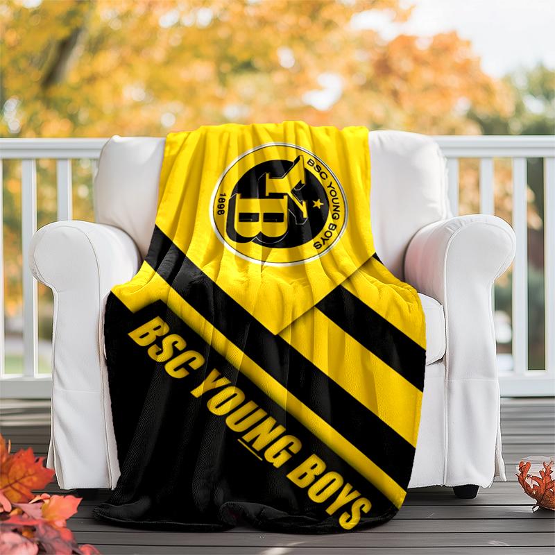 BSC YOUNG BOYS Flannel Blanket Soft All-Season Throw, Design for Camping, Car Travel, Hiking Sofa, Bed, Office Perfect Gift for Parties