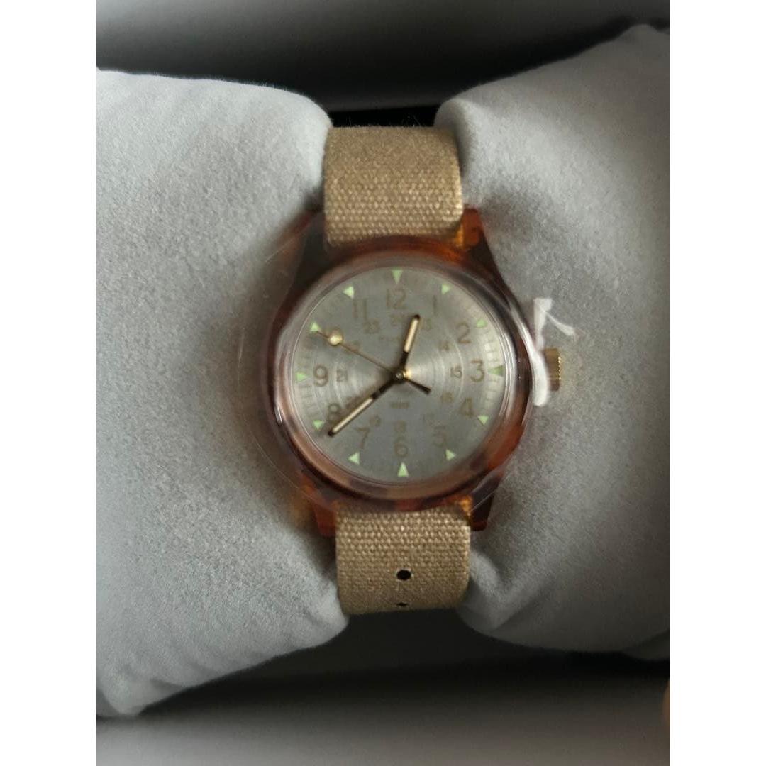 TIMEX часы бежевые