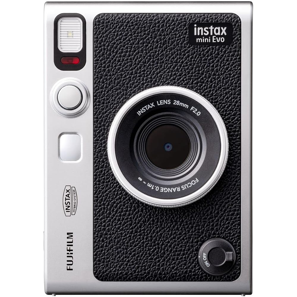 Fujifilm instax mini Evo INS MINI EVO BLACK Hybrid Instant Camera (Instant Camera/Smartphone Printer/Digital Camera)