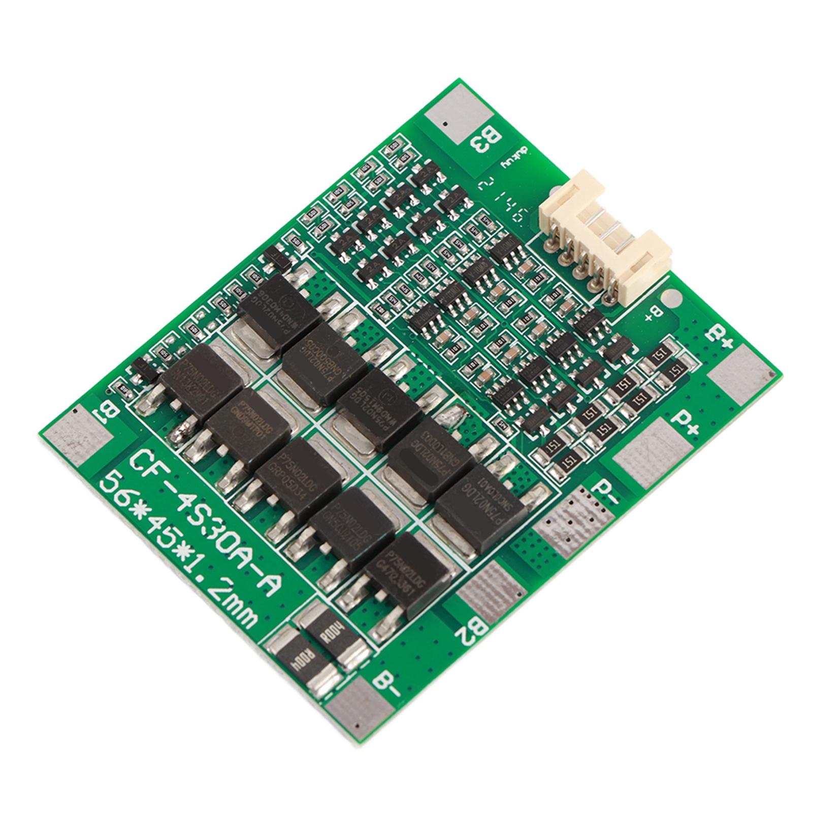 

4S 30A Lithium Battery Protection Board 3.2V LiFe Battery BMS PCB Board