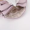 Small Square Bag Women's Water-Repellent Crossbody Bag Shoulder Bag Solid Color Mother Bag