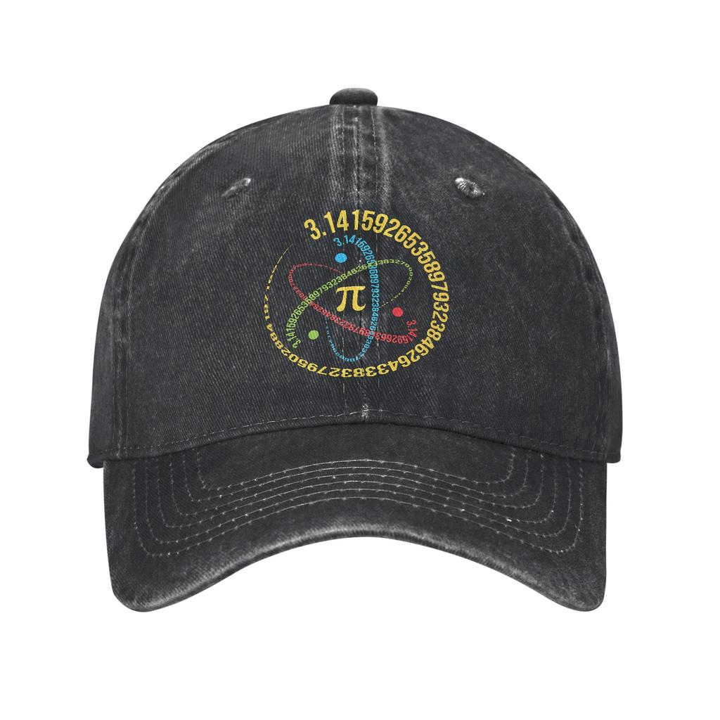 Casual Pi Day Math Nerd Geek Baseball Caps Unisex Distressed Washed Snapback Hat Outdoor Activities Unstructured Soft Hats Cap
