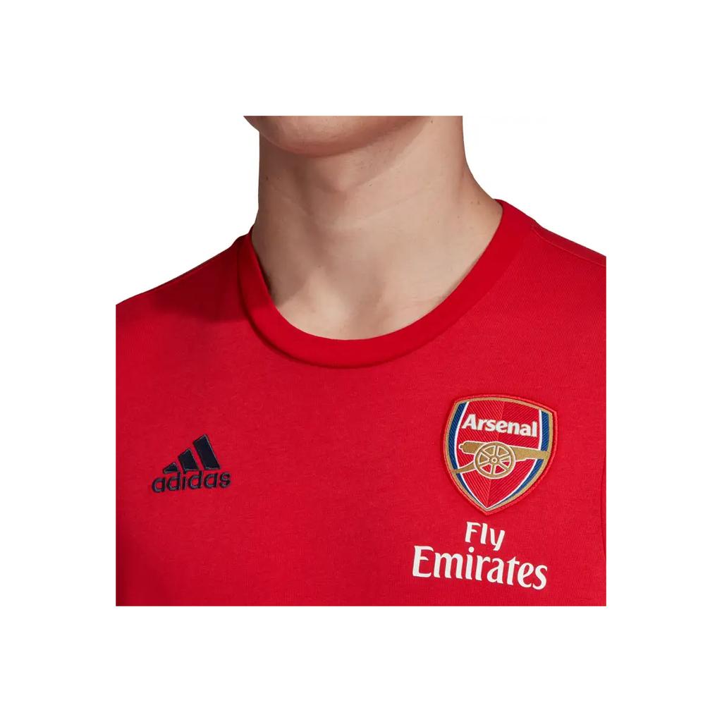 Adidas Arsenal Mens Football Series Fashion Comfortable Versatile Soft Skin-Friendly Breathable Short Sleeve T-Shirt Men Tops Red EH5709