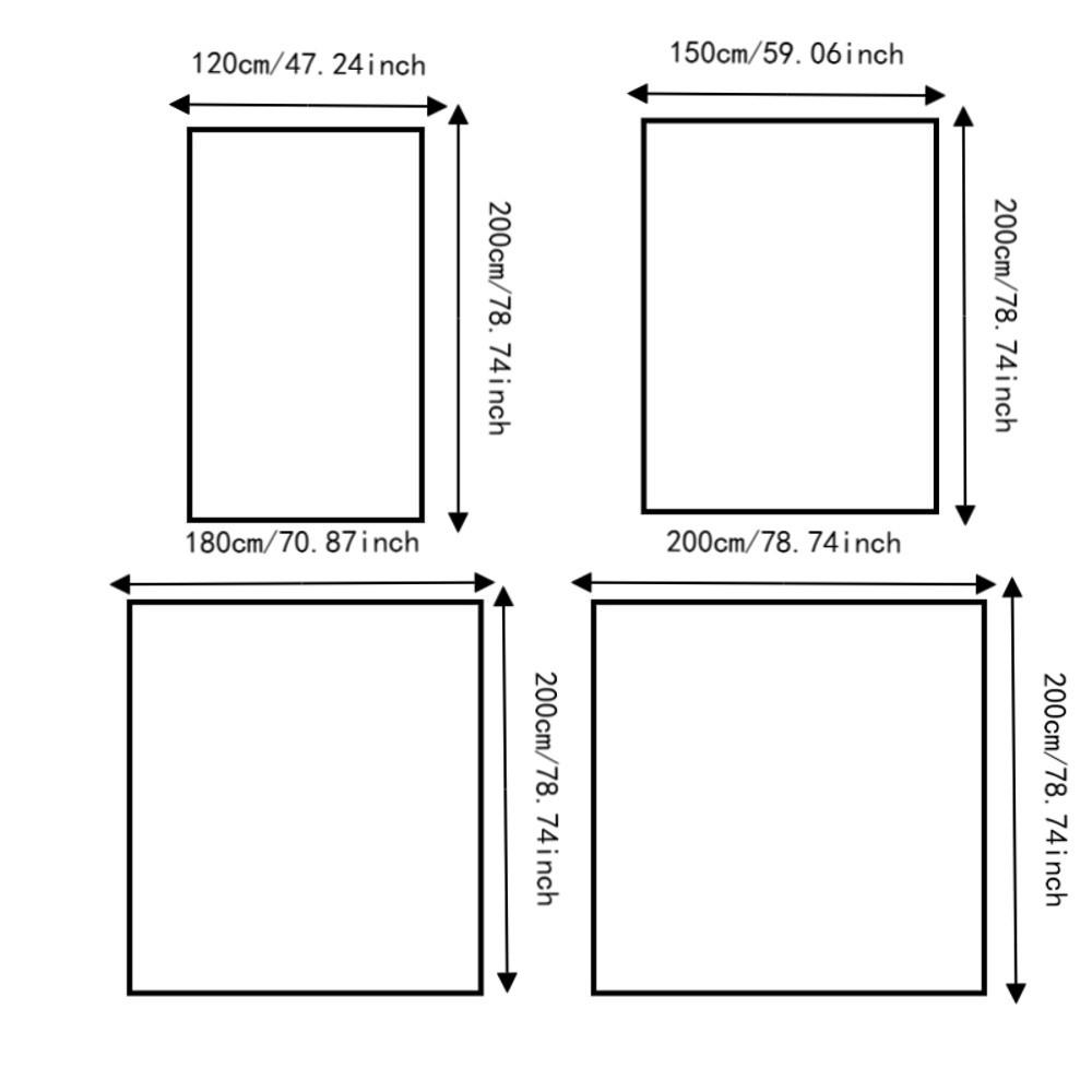 Thick Folding Door Curtain Waterproof Closet Curtain Partition Curtain Bath Curtain Bedroom
