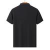 Teluoman Unisex Ice Ion Seamless Short Sleeve Polo Shirt
