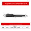 Stainless Steel Spiral Taper Tap Drill Bits with Cobalt-Nitriding, Sizes 4m-10m