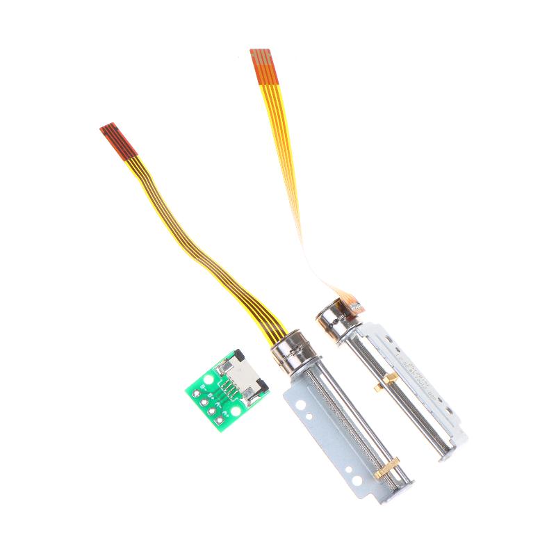 8MM Screw Shaft Stepper Motor 29MM Linear Actuator DC 5V 2 Phase 4 Wire Low Noise for Automation Equipment Upgrade