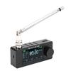 Mini-Radio mit 1,9-Zoll-Bildschirm FM AM LSB USB Vollband DSP-Empfänger CNC-Aluminiumlegierungsgehäuse