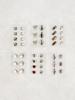 Large Charm Nail Art Sticker Set (6 Packs)