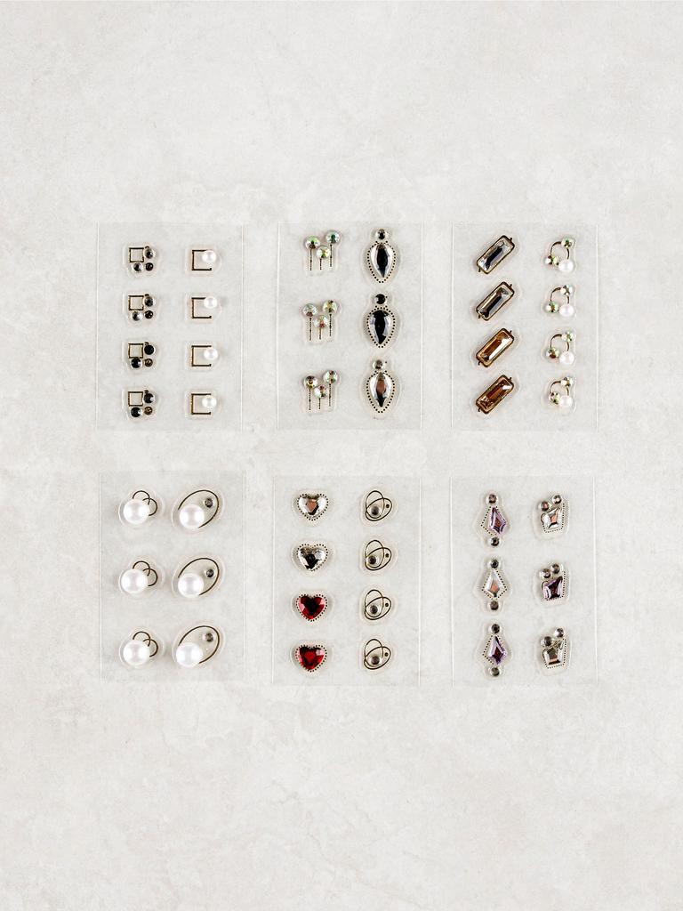Large Charm Nail Art Sticker Set (6 Packs)