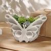 Succulent Plant Container 3D Printed Butterfly Storage Box, Decorative Planter, Desktop PLA Flower Pot Organizer Tray for Jewelry, Candy, Home