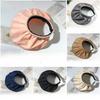 Cotton Flax Sun Hat For Women Uv Protection Sunshade Beach Casual Summer Accessory