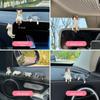 Cute Cat Car Ornaments: Sleepy Cat Console & Rearview Mirror Decoration