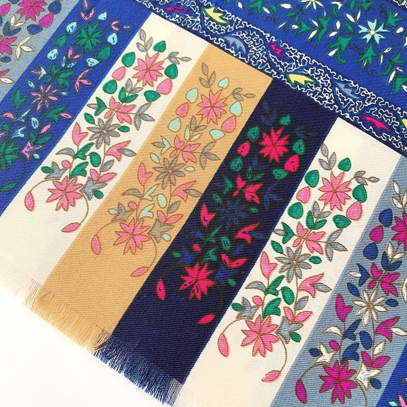 Bohe Style Cashew Floral Print Women'S Shawl Scarf Breathable Thin Travel Beach Scarves Ethnic Shawls Vintage Bandana Stoles