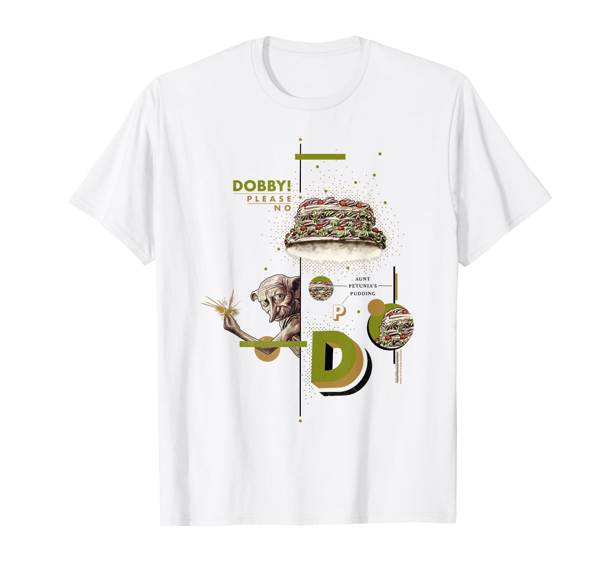 

Гарри Поттер Добби против. Футболка «Пудинг тёти Петунии»