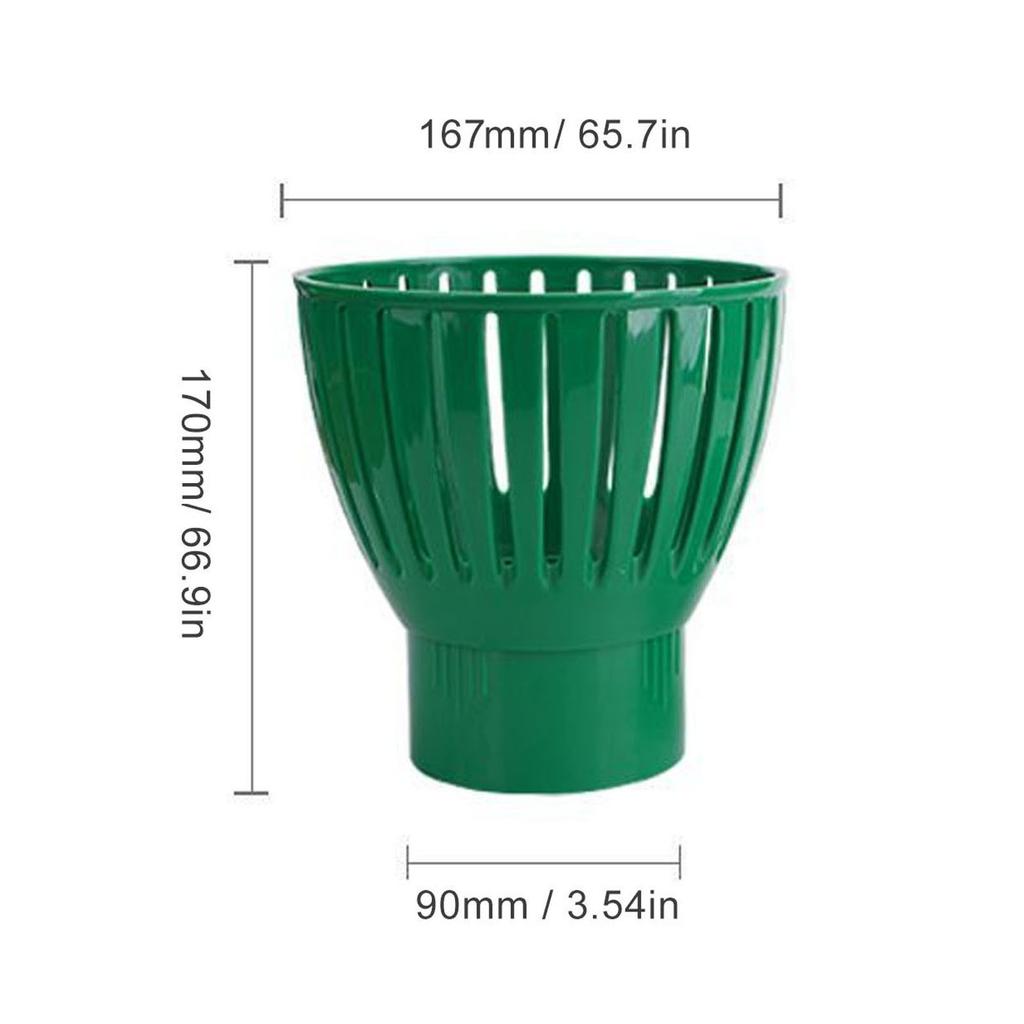 Pool Skimmer Basket Double Layer Filter Fish Pond Debris Leaf Collector for Landscape Water