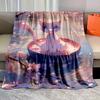 Best Seller! Pokemon-mew Printed Blanket Soft Cozy Blanket for Couch Sofa Bed Lounging, Ideal Gift for Women Mom Teacher Friends