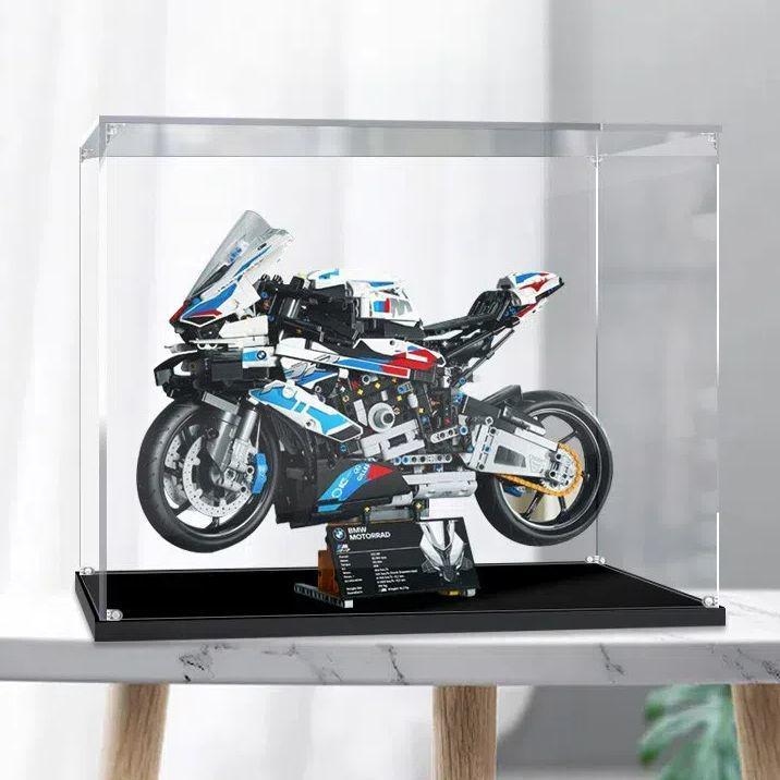 BMW Motorcycle Technic Building Blocks Toy - M000RR. Compatible with Lego, Educational Assembly Gift for Boys & Girls.
