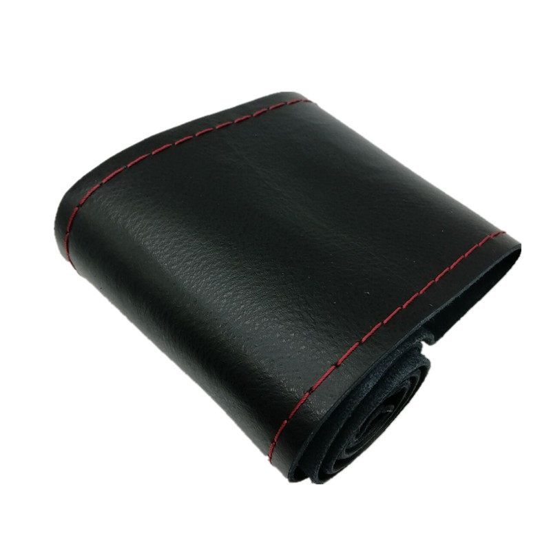 Suitable for Wuling Hongguang S S1 Rongguang Zhiguang Zhengcheng, Genuine Leather Hand-Stitched Car Steering Wheel Cover, Available in All Seasons