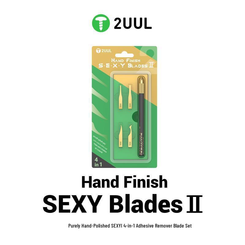 2UUL Handcrafted Multi-Purpose Chip Adhesive Removal Blade